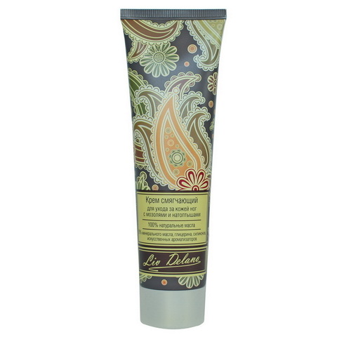 Liv-delano Oriental touch Крем смягчающий для ухода за кожей ног с мозолями,натоптышами 100г
