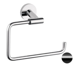 Remer GS44CFP Полотенцедержатель Remer Guest GS44CFP, черный брашированный хром фото