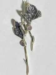 Хибла (серьги из серебра)