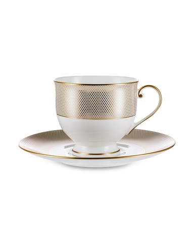 Сервиз чайный 21 предмет на 6 персон Narumi Золотой алмаз