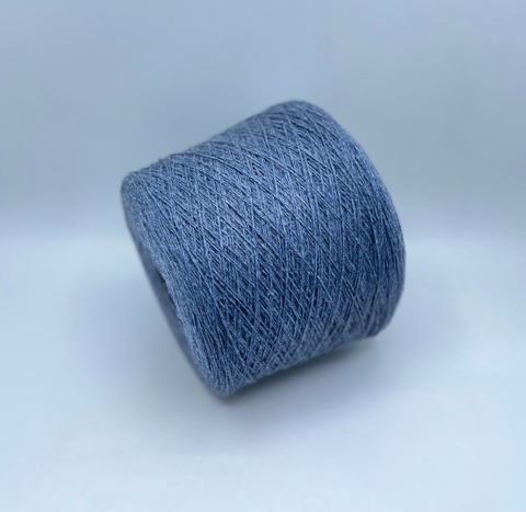 FILCOM (пр.Италия), art.Gioia, 3/15 500м/100 гр. 30% Меринос, 40%Кашемир 30%Шелк , цвет-Деним,меланж(344) арт-33522