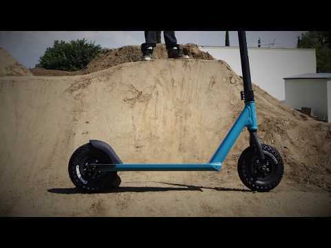 Трюковой самокат Phase Two Dirt Scoot бирюзовый