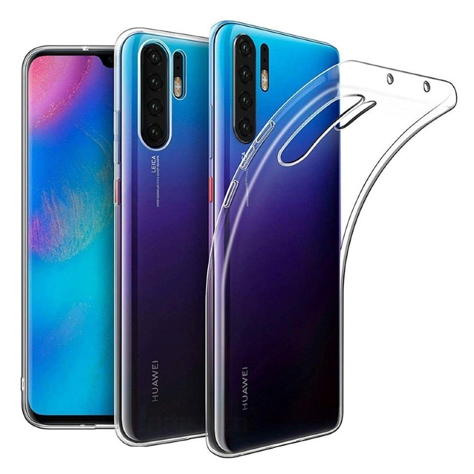 Силиконовый чехол Infinity ультратонкий для Huawei P30 Pro: Прозрачный