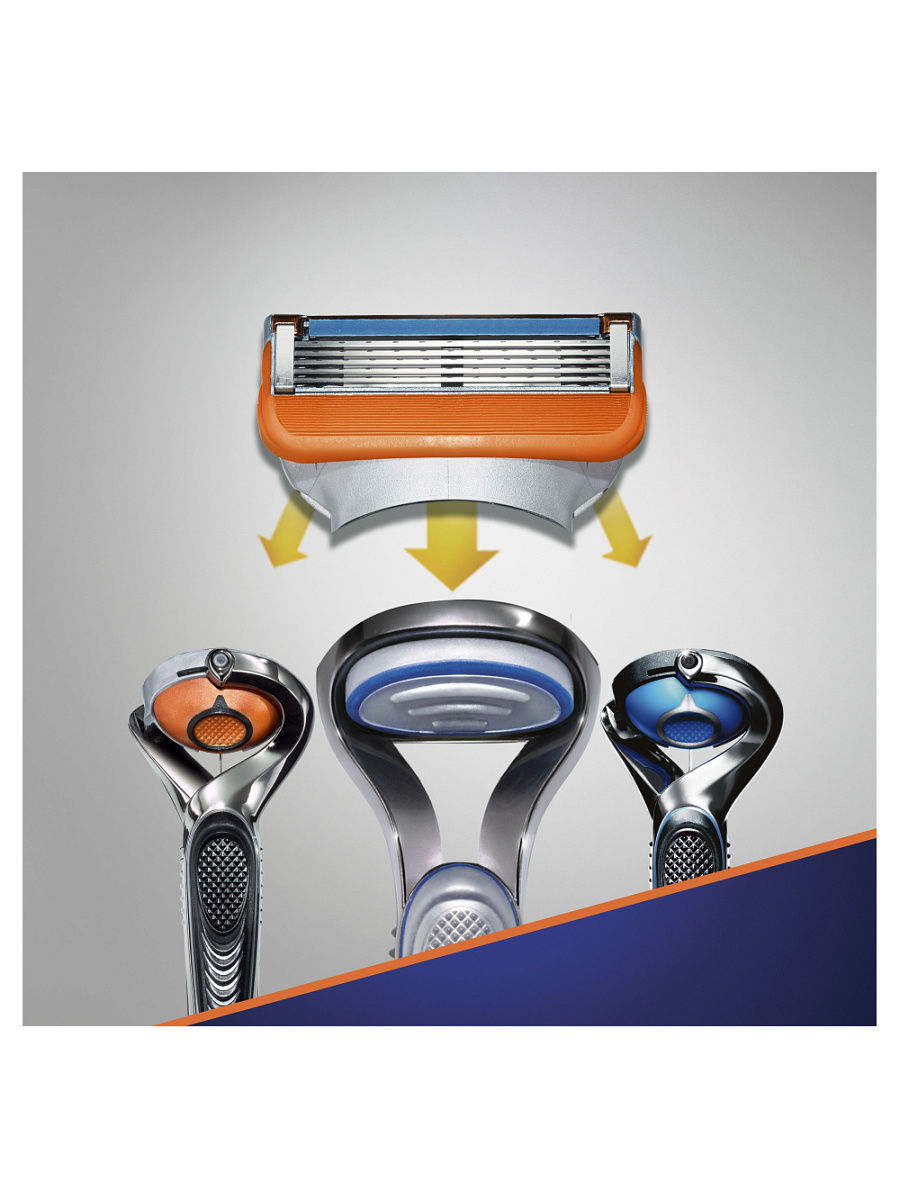 Сменные кассеты для бритья Gillette Fusion Power  2 шт