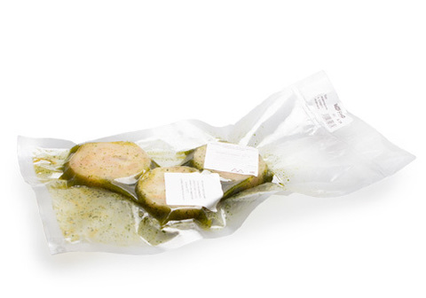 Хек медальоны в маринаде с черемшой~500г