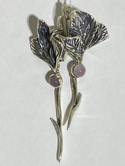 Хибла (серьги из серебра)