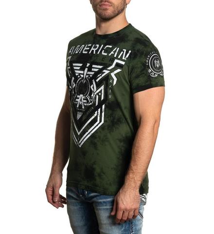 American Fighter | Футболка мужская GRANDFIELD FM12562 от Affliction левый бок