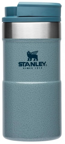 Картинка термостакан Stanley Classic Neverleak 0,25L голубой - 1