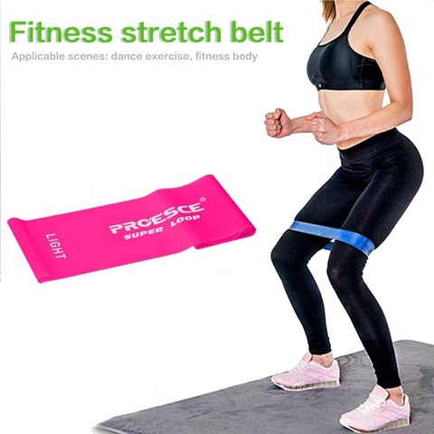 Rezin band \ Жгут спортивный резиновый \ Resistive Exercise Bands Super loop pink