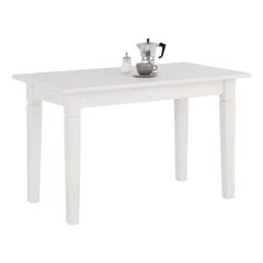 Стол обеденный Мадрид 110x68 (белый воск)