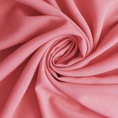 Ткань штапель однотон, 130 гр/м2, ш. 145 см, коралл