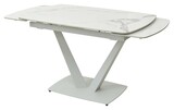 фото 7 Стол ALATRI 120 GLOSS STATUARIO WHITE SOLID CERAMIC / WHITE, DISAUR на profcook.ru