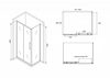 Abber Schwarzer Diamant AG30100BH-S70B Душевой уголок, 100x70x195, цвет: чёрный
