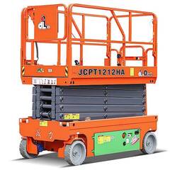 Самоходный ножничный электрический подъемник JCPT1212HA (320 кг, 10 м)