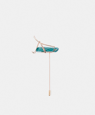ПРЕДЗАКАЗ Брошь Grasshopper