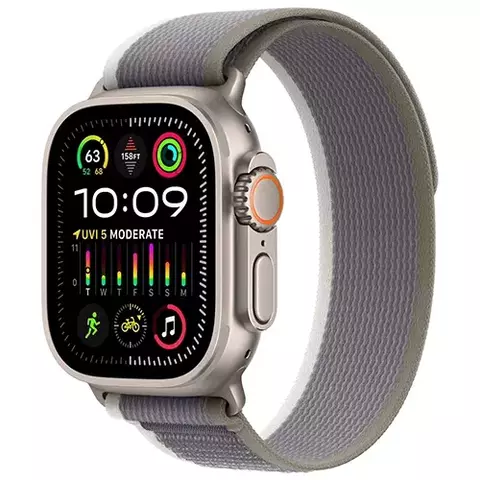 Купить Apple Watch Ultra 2 49mm Green/Gray Trail Loop в Перми!