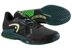 Теннисные кроссовки Head Sprint Pro 3.5 SF - black/forest green