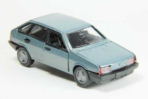 VAZ-2109 Lada Samara hatchback 5-doors (grey-blue) Agat Mossar Tantal 1:43