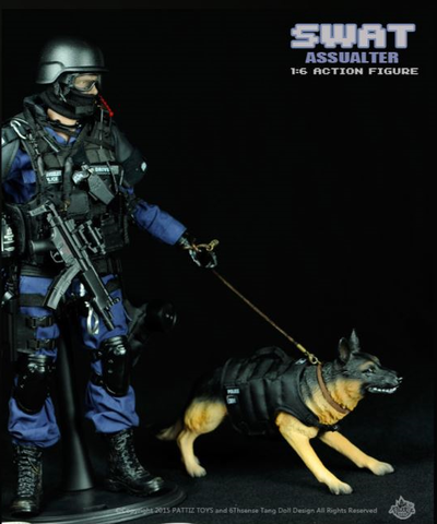 Фигурка Штурмовик Команда Спецназ масштаб 1/6 SWAT Team Assaulter