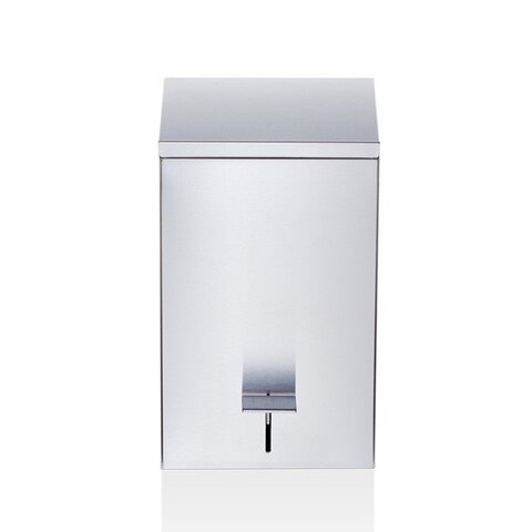 Decor Walther 0614576 Decor Walther TE 70 SC Ведро 20x20x32см, с педалью и крышкой, softclose, цвет: сталь матовая