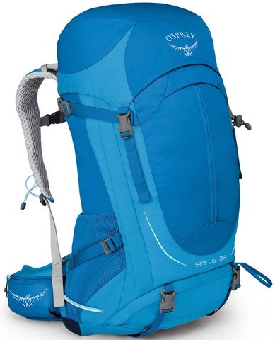 Картинка рюкзак туристический Osprey Sirrus 36 Summit Blue - 1