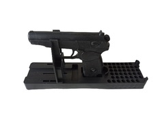 Подставка пластиковая универсальная (ПМ, ПЯ, п-п КЕДР). Для 2 обойм и 42 патронов.