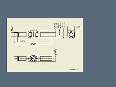 Danfoss 014-0204 SGN 16s Смотровое стекло