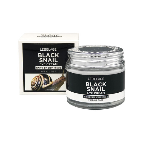 Lebelage Black Snail Eye Cream Улиточный восстанавливающий крем для кожи вокруг глаз