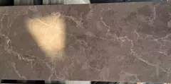 Стол CORNER 120 MATT LATTE STONE SOLID CERAMIC / TAUPE, DISAUR