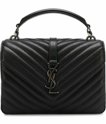 Сумка Saint Laurent College Monogram Medium черный