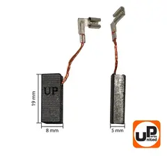Щетка графитовая UNITED PARTS для BOSCH GBH2-24/2-26/2-28 (аналог 1617000525) (10шт)