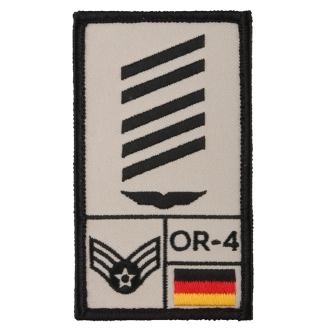 Café Viereck Rank Patch OSG Luftwaffe sand