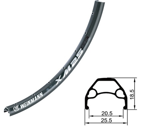 Обод Weinmann ХМ25 27,5