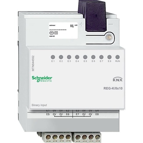 Вход бинарный REG-K/8X10. Merten. MTN644592