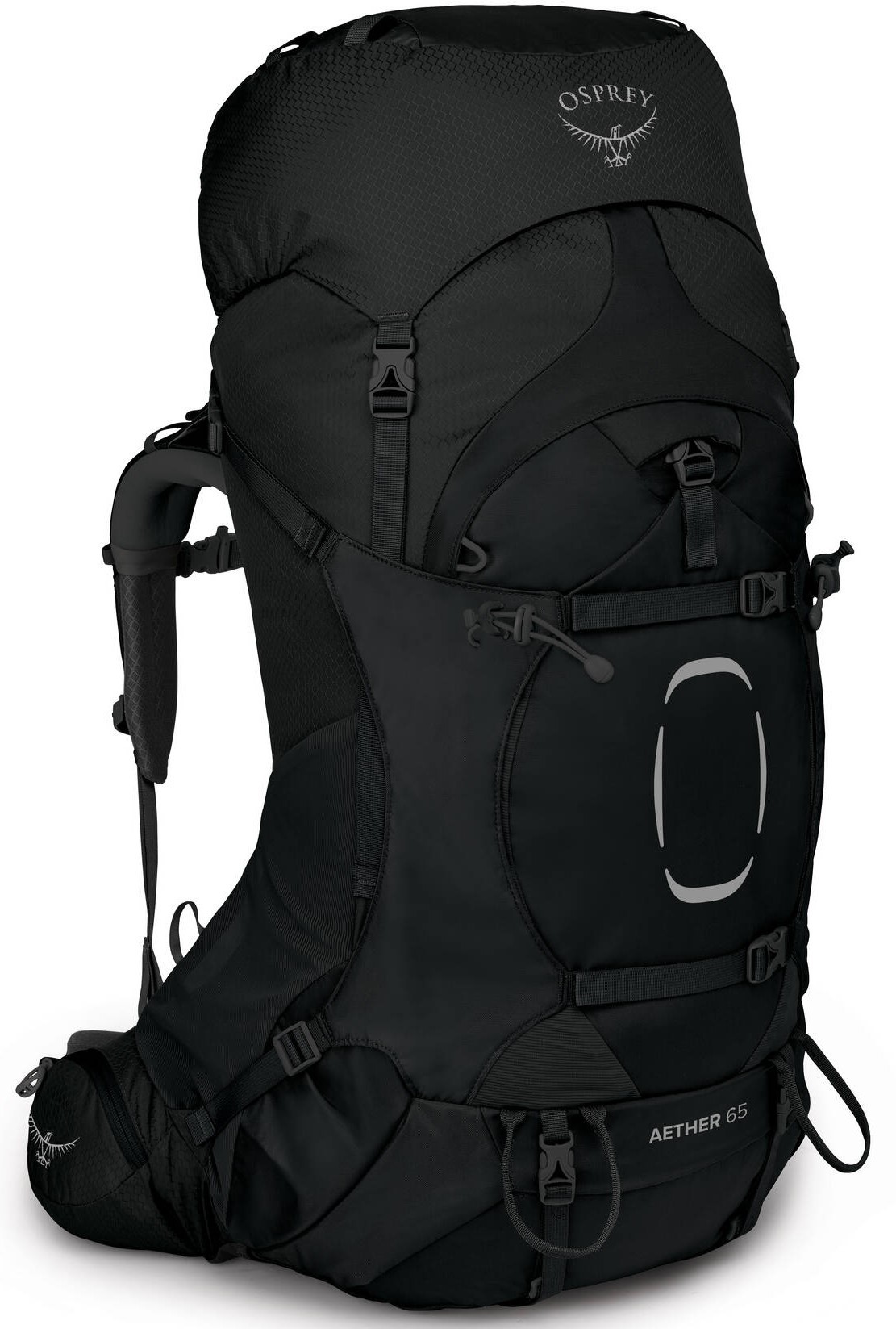 Aether AG Рюкзак туристический Osprey Aether 65 Black Aether_65_S21_Side_Black_web.jpg