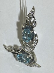 Кроше (серьги из серебра)