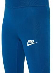 Спортивные брюки для девочки Nike Kids Sportswear Favorites High-Waist Leggings - court blue/white