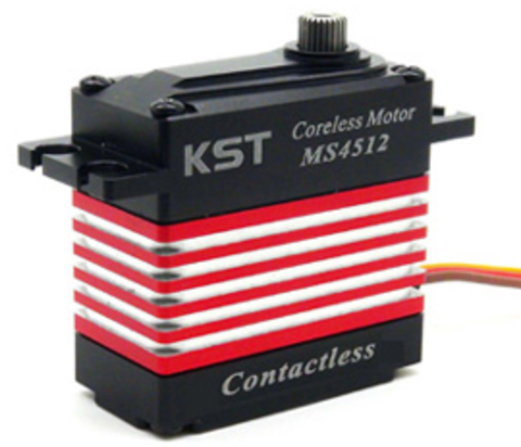 Сервопривод KST MS4512 (38-45кг/0.18-0.14сек, 76г)