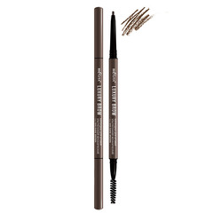 Карандаш для бровей ультратонкий механический Luxury Brow тон 600 dark brown , ( Белита )