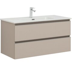 Aquanet 337939 Тумба Вега 2.0 100 2 ящ. цв.бежевый (337939) фото