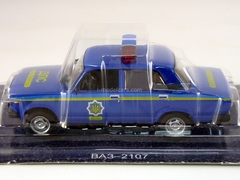 VAZ-2107 Lada Militsiya Ukraine 1:43 DeAgostini World's Police Car #29