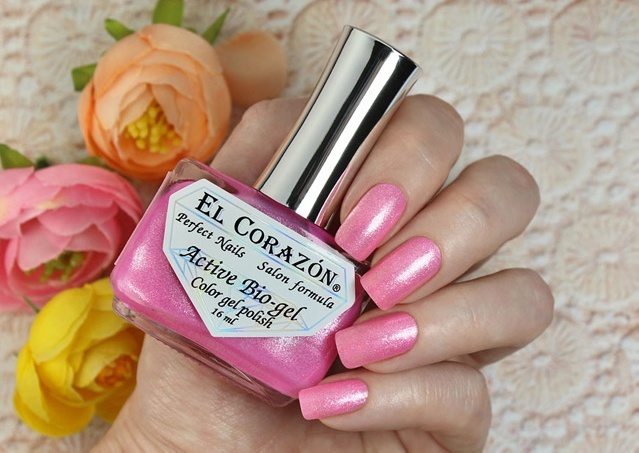 El Corazon 423/2033 active Bio-gel Shimmer розовый