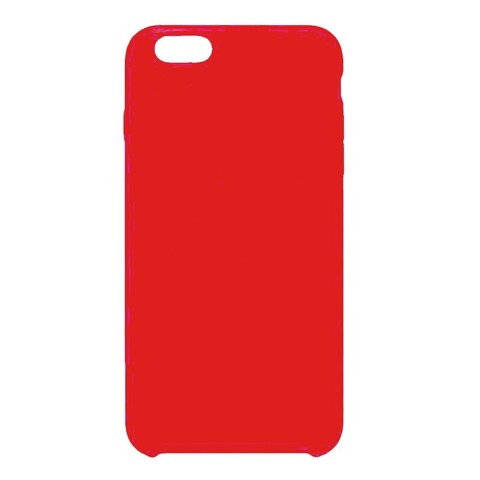 Силиконовый чехол Silicon Case WS для iPhone 6, 6s (Красный)