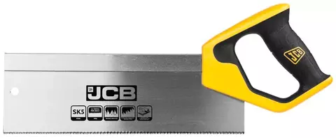 JSW001	Пила JCB для стусла, полотно из стали SK5, 3-х гранные зубья, двухкомпонентная рукоятка, усиленный обушок, 300мм