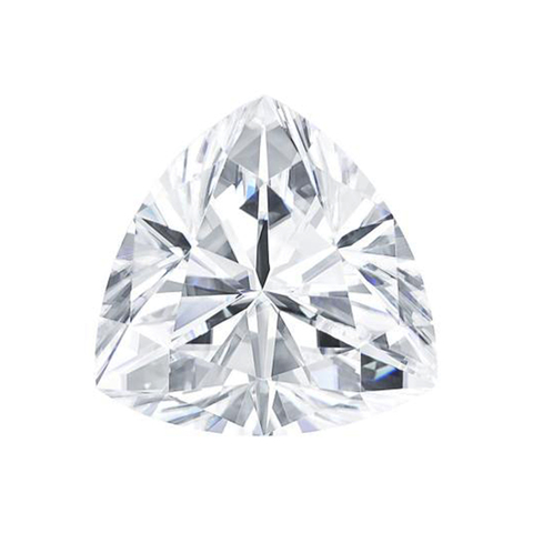 Муассанит D Триллион от 3 до 8 мм