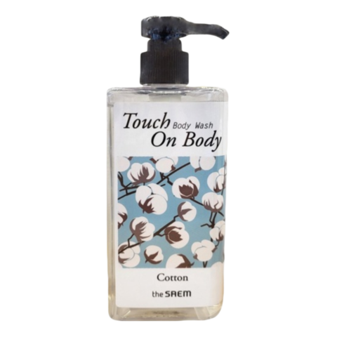 The Saem Touch On Body Cotton Body Wash Гель для душа с экстрактом семян хлопка