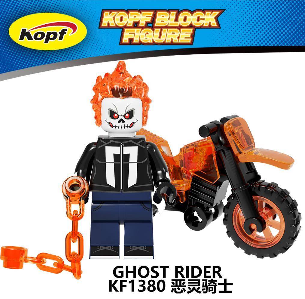 Минифигурки Призрачный гонщик: купить набор фигурок лего Ghost Rider в  интернет магазине Toyszone.ru