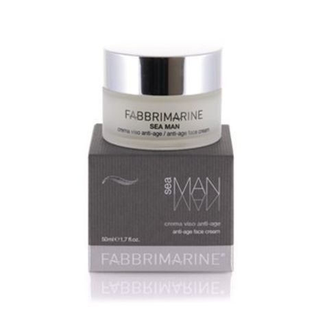 FABBRIMARINE | Антивозрастной крем для лица для мужчин с ДНК морских водорослей / Sea man, (50 мл)