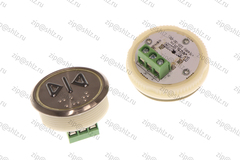 Кнопка (кнопочный модуль) EA2406S-CLS "Закрытие", круглая, Брайль