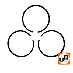 Кольцо поршневое UNITED PARTS для компрессора ф 70мм (90-0964)